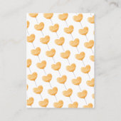 Wild One Baby Meisje Eerste Verjaardag Informatiekaartje (Achterkant)