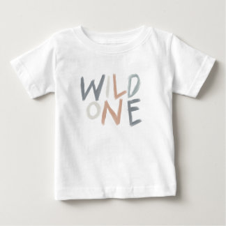 Wild One Baby-ontwerp in aardse tinten