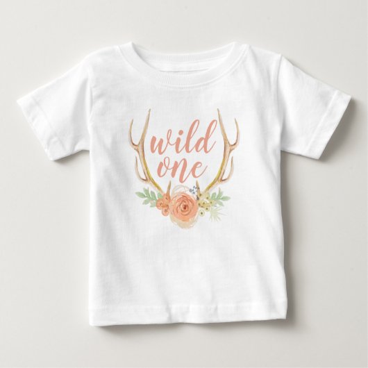 Wild One Baby T-shirt (Voorkant)