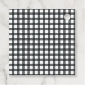 Wild One Beer Black Buffalo Pond Birthday Bedankjes Labels (Achterkant)