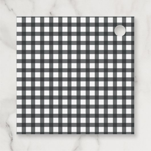 Wild One Beer Black Buffalo Pond Birthday Bedankjes Labels (Achterkant)