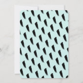 Wild One Beer Boy Blauwgroen 1e verjaardag Kaart (Achterkant)