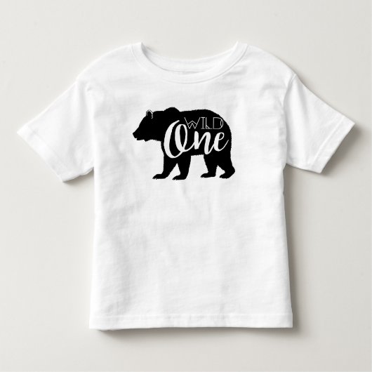 Wild One Beer | Eerste verjaardag Kinder Shirts (Voorkant)