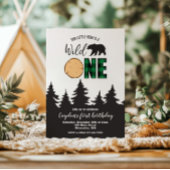 Wild One Beer Groene Buffel Plaid Eerste Verjaarda Kaart