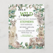 Wild One Birthday Australian Animals (Voorkant)