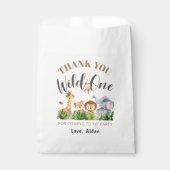 Wild One Birthday Bedankzakje (Voorkant)