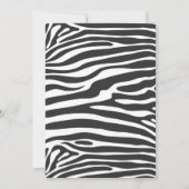 Wild One Birthday Gold Safari Oerwoud Animals Part Kaart (Achterkant)