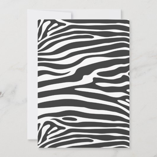 Wild One Birthday Gold Safari Oerwoud Animals Part Kaart (Achterkant)