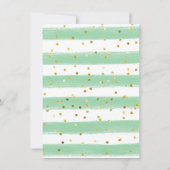 Wild One Birthday Invitation Oerwoud Animals Party Kaart (Achterkant)