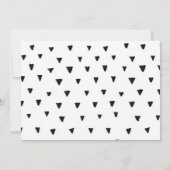 Wild One Birthday Invitation Safari Animals Party Kaart (Achterkant)