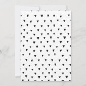 Wild One Birthday Invitation Safari Animals Party Kaart (Achterkant)