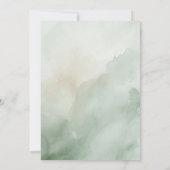 Wild One Birthday Invitation • Safari Jungle Party Kaart (Achterkant)