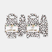 Wild One Birthday Leopard Print Wild Oerwoud Party Bedankdoosjes (Uitgevouwen)