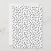 Wild One Birthday Party Invitation Kaart (Achterkant)