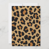 Wild One Birthday Party Kaart (Achterkant)