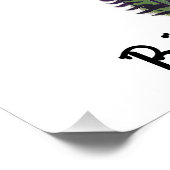 Wild One Birthday Perfect Poster (Hoek)