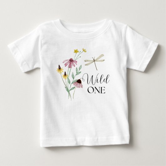 Wild One Birthday shirt voor de 1e verjaardag van  (Voorkant)