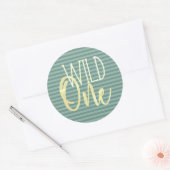 Wild One Birthday Sticker (Envelop)