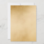 Wild One Black & Gold Boy Foto van 1 september Kaart (Achterkant)