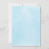 Wild One Blue Gingham Safari 1ste verjaardag Kaart (Achterkant)