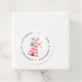 Wild One | Boho Camping Theme Kinderen Birthday Bedankjes Labels (In situ)