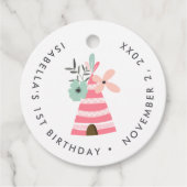 Wild One | Boho Camping Theme Kinderen Birthday Bedankjes Labels (Voorkant)