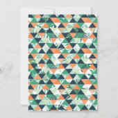 Wild One Boho eerste verjaardag uitnodiging (Achterkant)