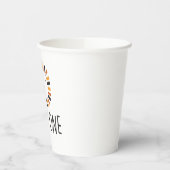 Wild one boho Lion eerste verjaardag Napkins Papieren Bekers (Links)