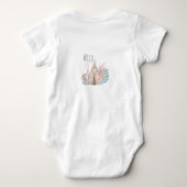 Wild One Boho Safari Birthday Outfit Romper (Achterkant)