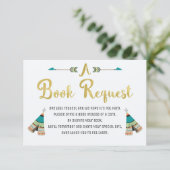 Wild One Book Request Card Informatiekaartje (Staand voorkant)