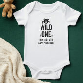 WILD ONE Born to Be Wild Personalized   Bodysuit