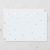 Wild One Boy 1e verjaardag foto uitnodiging (Achterkant)