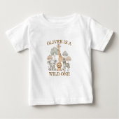 Wild One Boy 1st Birthday Safari Baby (Voorkant)