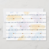 Wild One Boy First Birthday Uitnodiging (Achterkant)