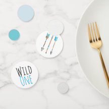 Wild one boy party thema confetti