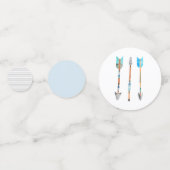 Wild one boy party thema confetti (Voorkanten)