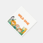 Wild One Boy Verjaardag Papier servet (Hoek)