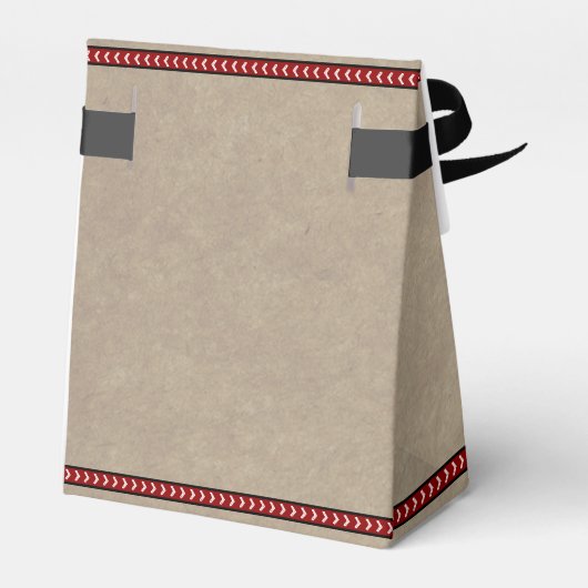 Wild One Boys Baby shower Bedankdoosjes (Achterkant)