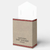 Wild One Boys Baby shower Bedankdoosjes (Geopend)