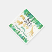 Wild One Boys First Birthday Party Servet (Hoek)