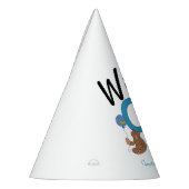 Wild One Boys First Birthday Safari Oerwoud Animal Feesthoedjes (Links)