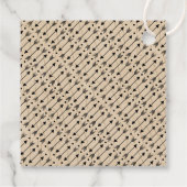 Wild One Boys Rustic Pset Lumberjack 1st Birthday Bedankjes Labels (Achterkant)