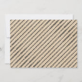 Wild One Boys Rustic Pset Lumberjack 1st Birthday Kaart (Achterkant)