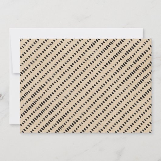 Wild One Boys Rustic Pset Lumberjack 1st Birthday Kaart (Achterkant)