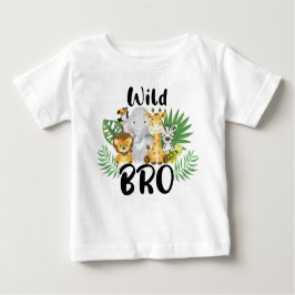 Wild One Bro Broer 1e Verjaardag Safari Familie