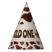 Wild One Cowboy Verjaardagsfeestje Feesthoedjes (Links)