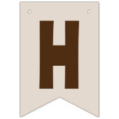 Wild One Cowboy Verjaardagsfeestje Vlaggetjes (Tweede vlag)