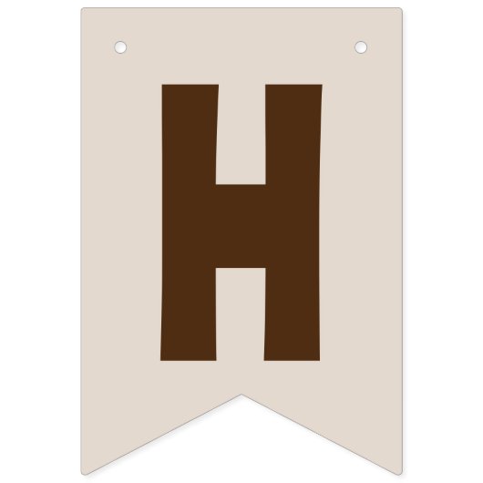 Wild One Cowboy Verjaardagsfeestje Vlaggetjes (Tweede vlag)