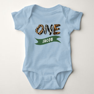 Wild One Custom Eerste Verjaardag Romper