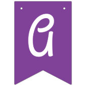 Wild One Cute Safari, eerste verjaardag Vlaggetjes (Derde vlag)